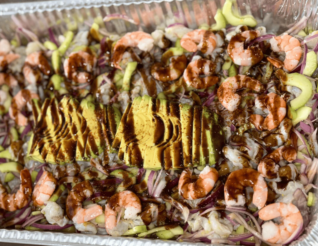 Aguachile de camaron